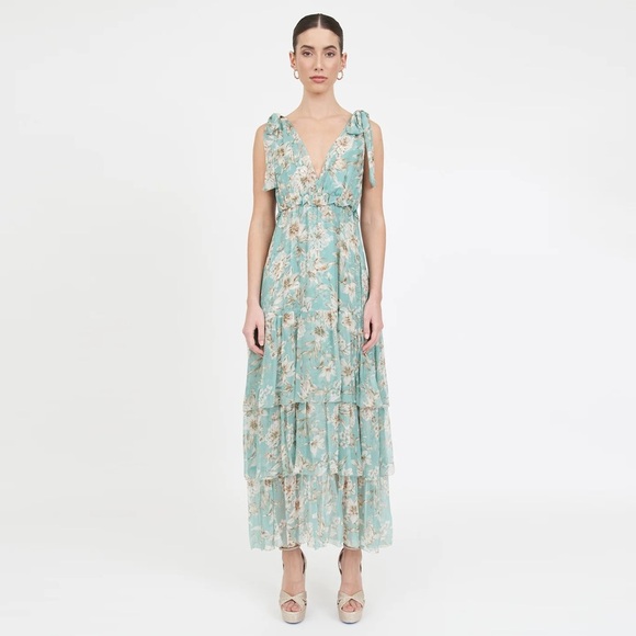 Christy Lynn - Alexa Dress - Turquoise Magnolia